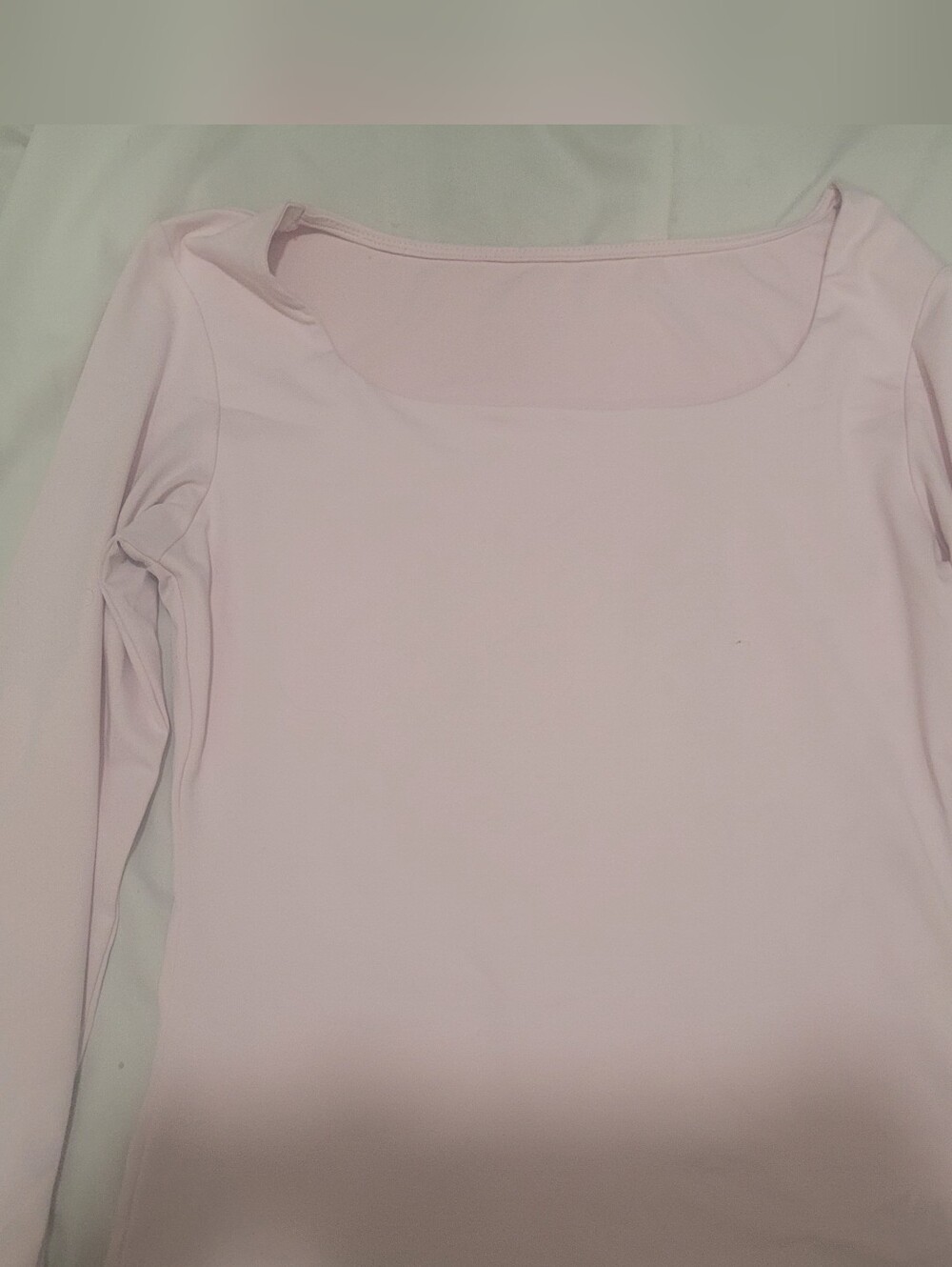 Light Pink Long Sleeve Women’s Top